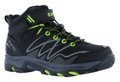 Hi-Tec Hiking Shoes Blackout Mid WP (waterproof) black/lime Children